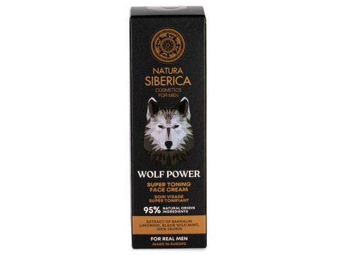 Natura Siberica Men Tonisierende Gesichts-Creme Starker Wolf