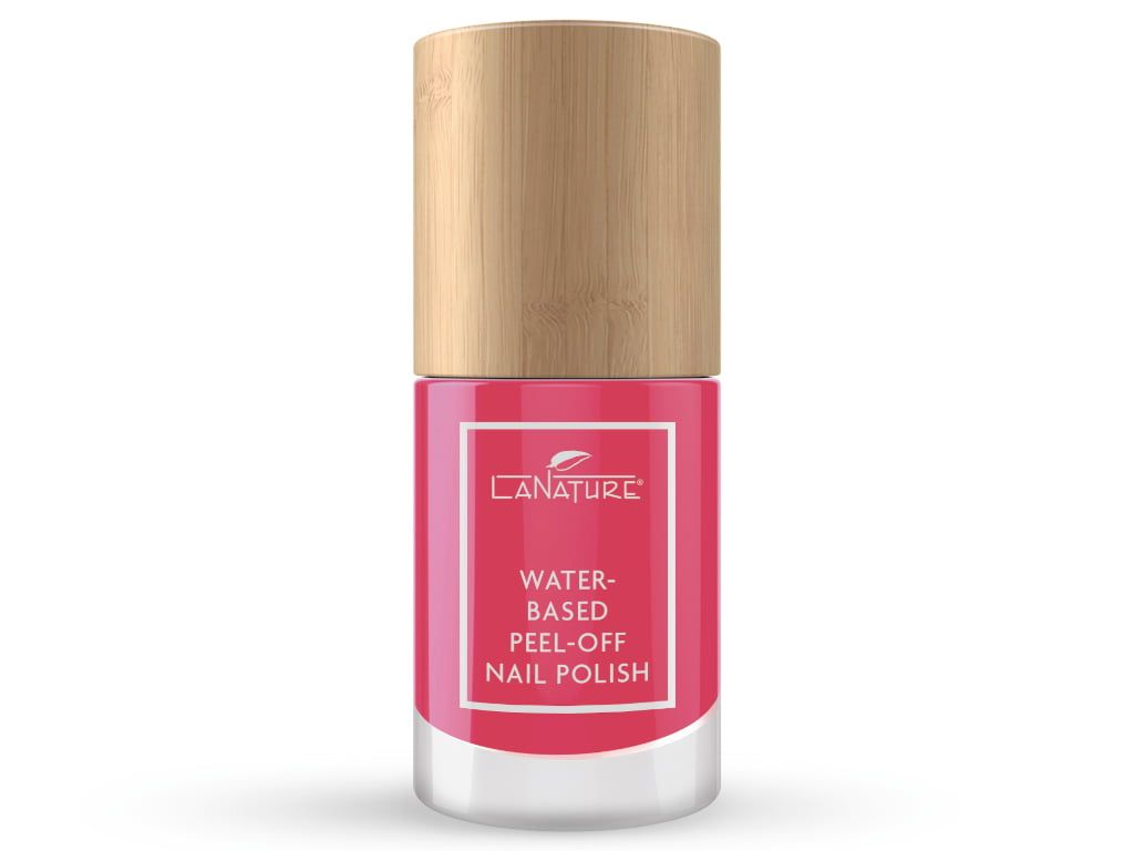 La Nature Waterbased Peel-Off Nagellack (Rosa Rosen)