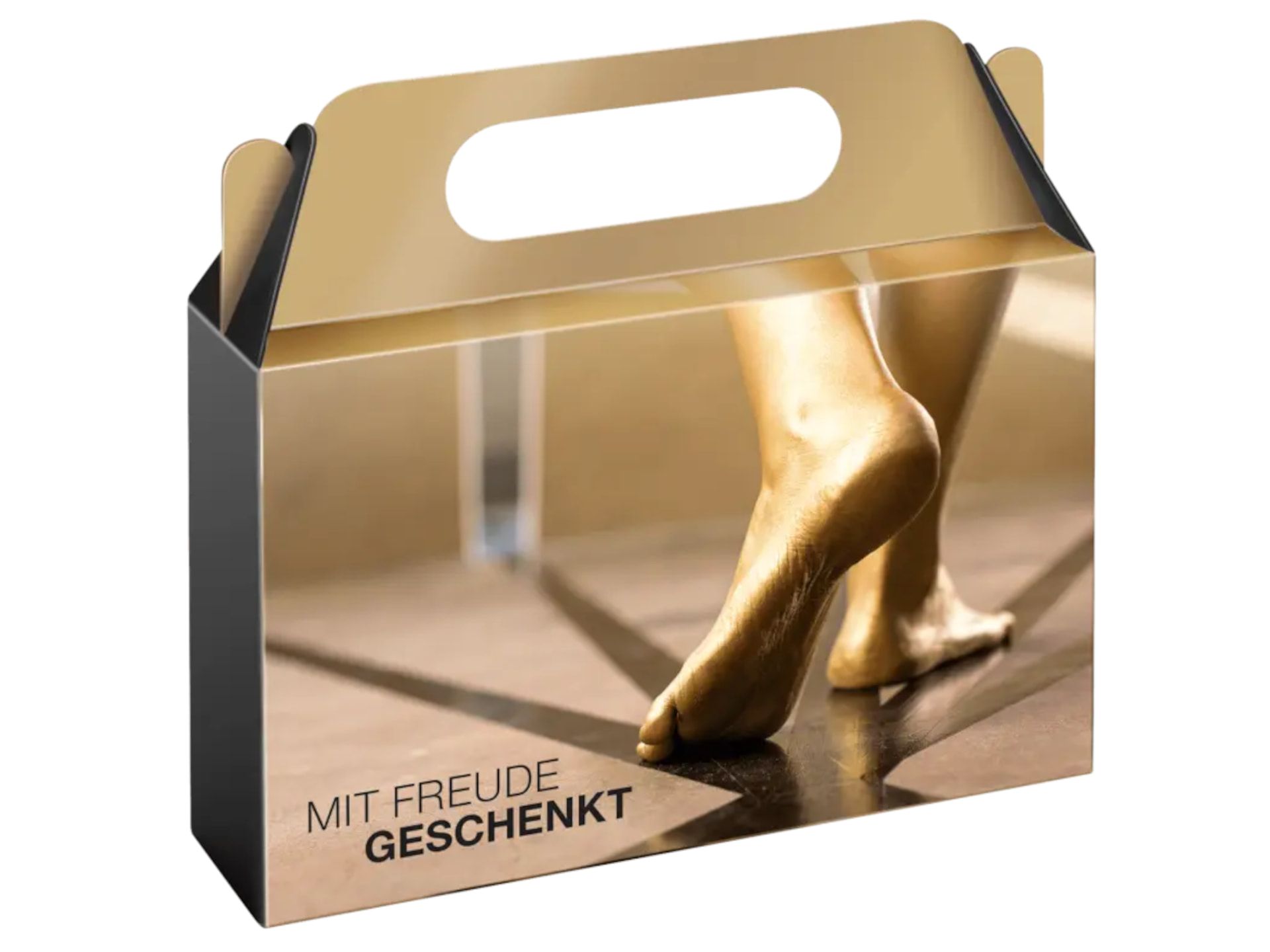 Geschenkverpackung „Mit Freude geschenkt“