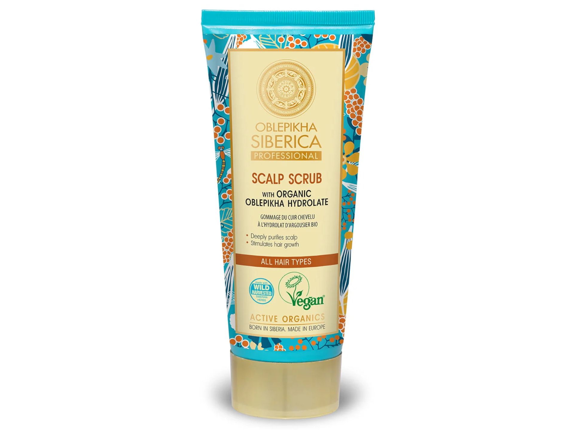 Natura Siberica Oblepikha Scalp Scrub Sanddorn Kopfhaut-Peeling