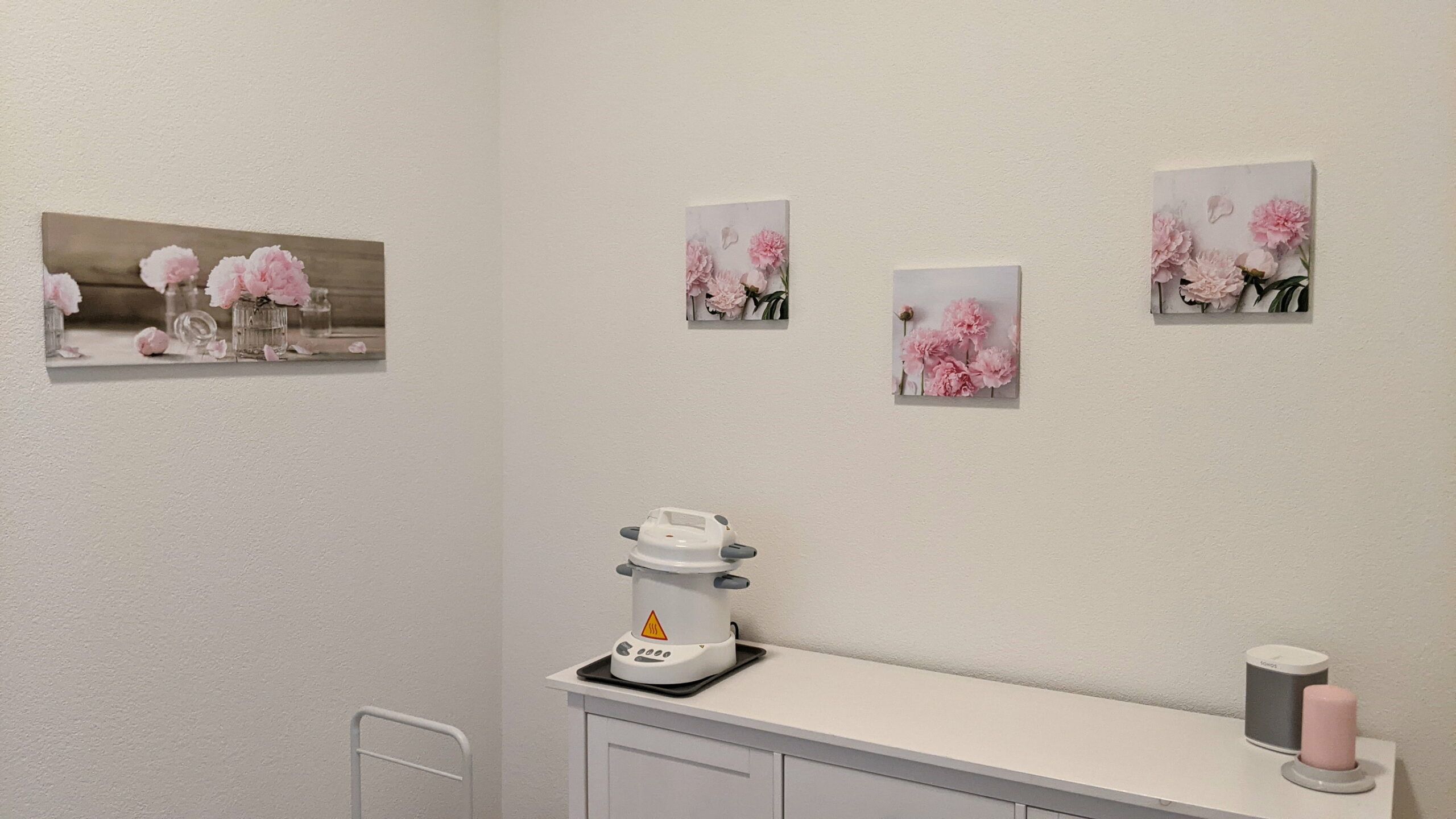 Behandlungsraum in der Fusspflegepraxis