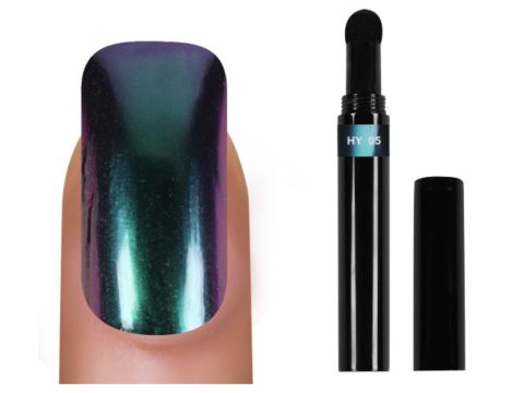 Emmi-Nail Chrompulver-Stift blau/flip flop