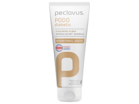 Peclavus Podo diabetic Fusscreme Silber