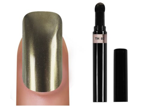 Emmi-Nail Chrompulver-Stift hell-gold