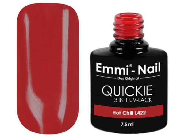 Emmi Nail Quickie 3in1 UV Lack Farbe Hot Chili 95695 hot chili tip