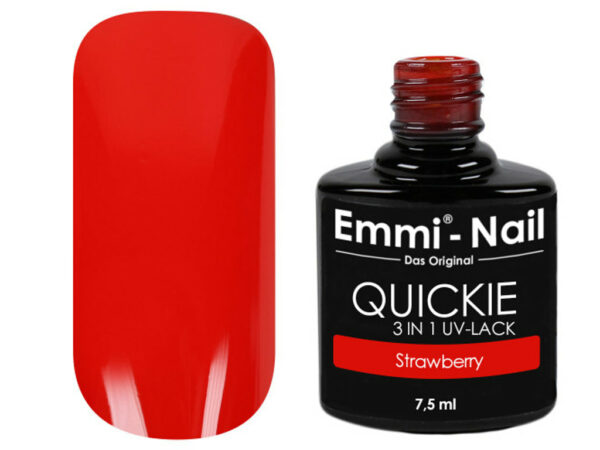 Emmi Nail Quickie 3in1 UV Lack Farbe Strawberry strawberry finger