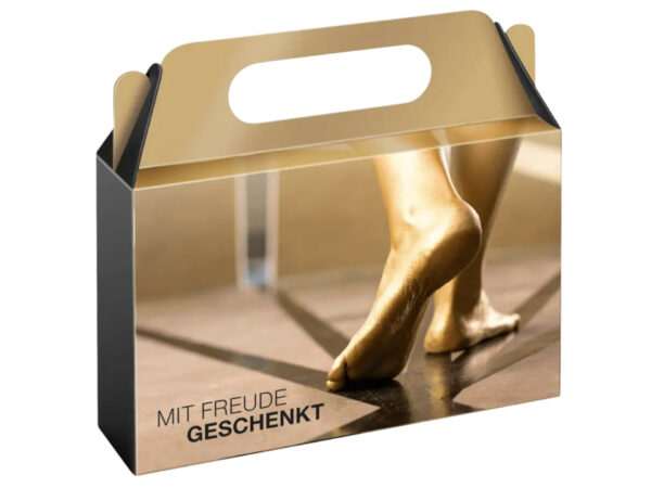 Geschenkverpackung "Mit Freude geschenkt"