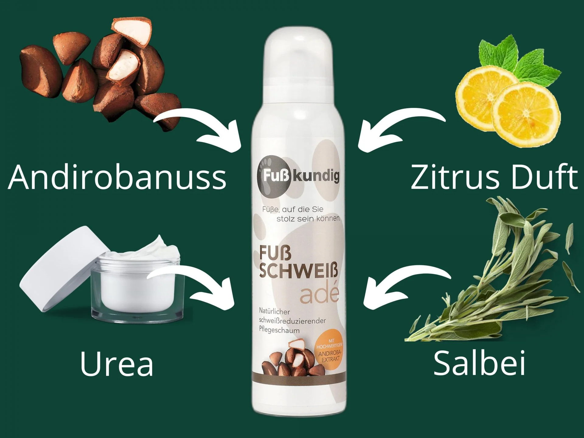 Fußkundig Fussschweiss adé