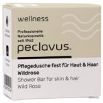 Peclavus Wellness Pflegedusche fest 2in1 Wildrose 80g