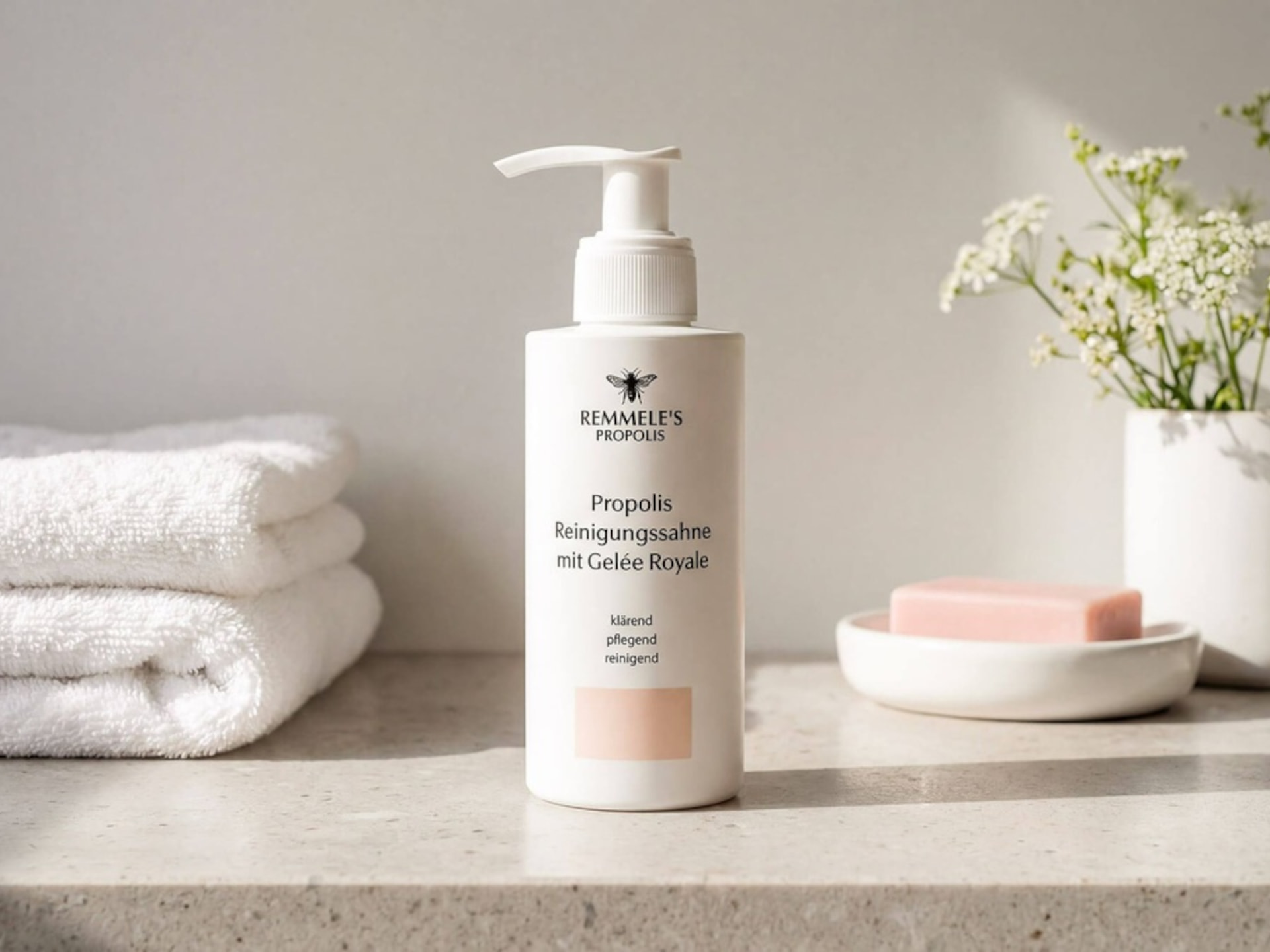Remmele's Propolis Reinigungssahne mit Gelée Royale