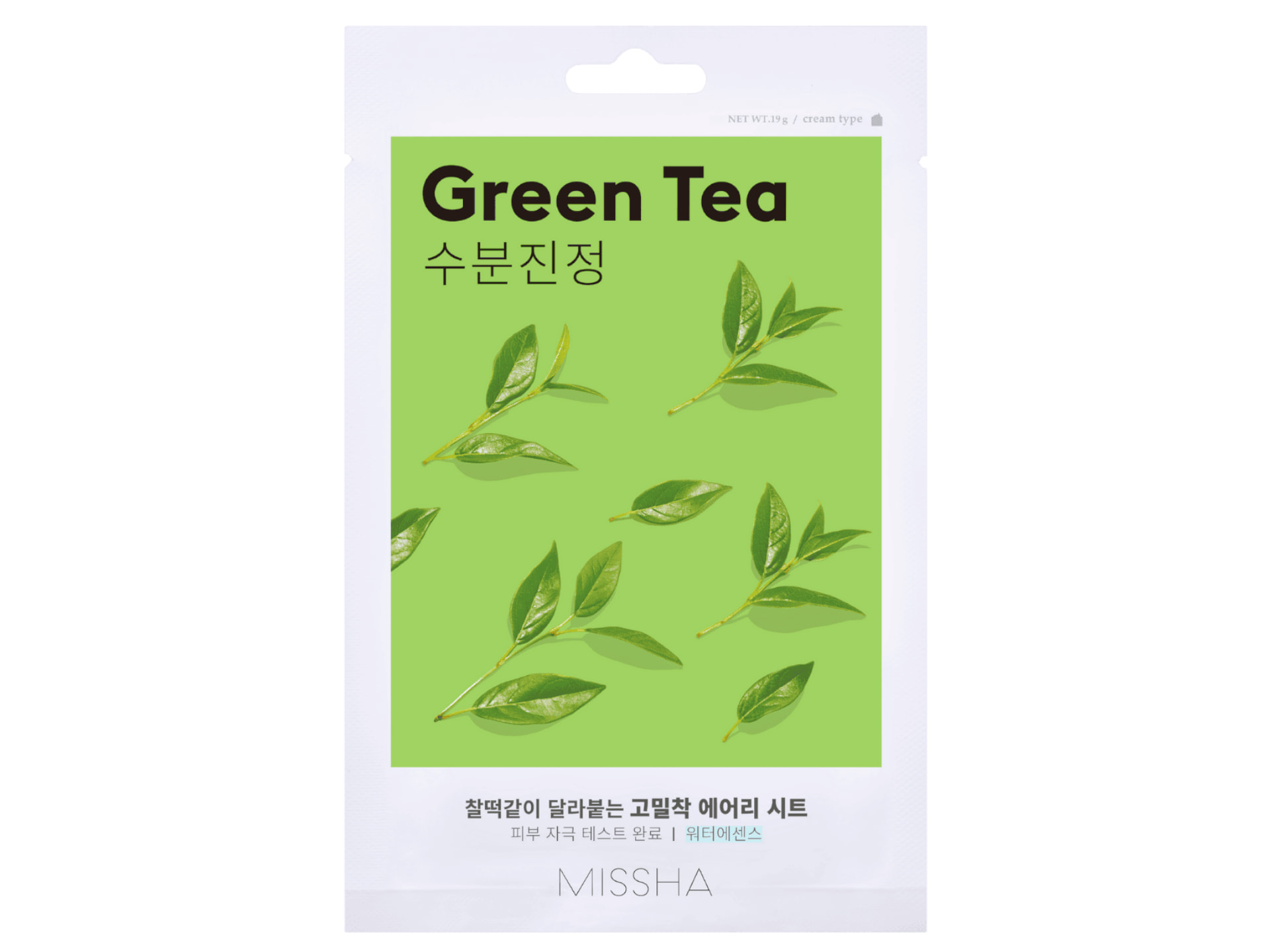 Missha Airy Fit Sheet Mask (Green Tea)