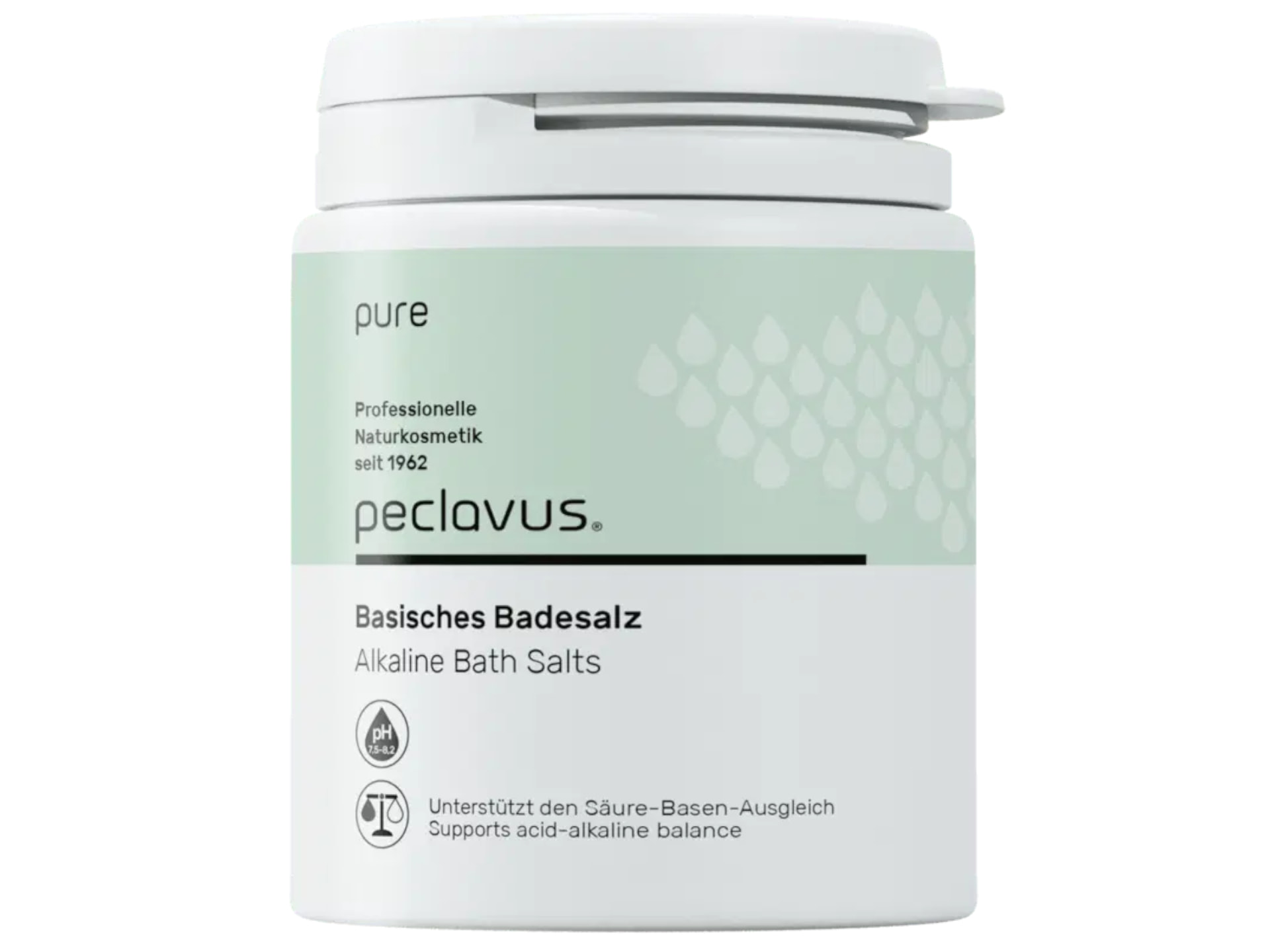 Peclavus pure Basisches Badesalz 1000g