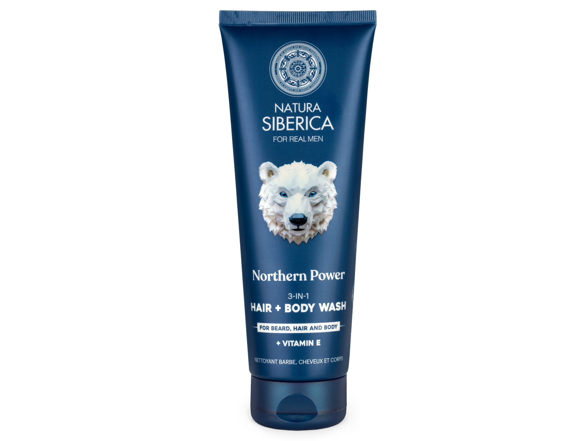 Natura Siberica Men 3-in-1 Haar, Bart & Körper Northern Power