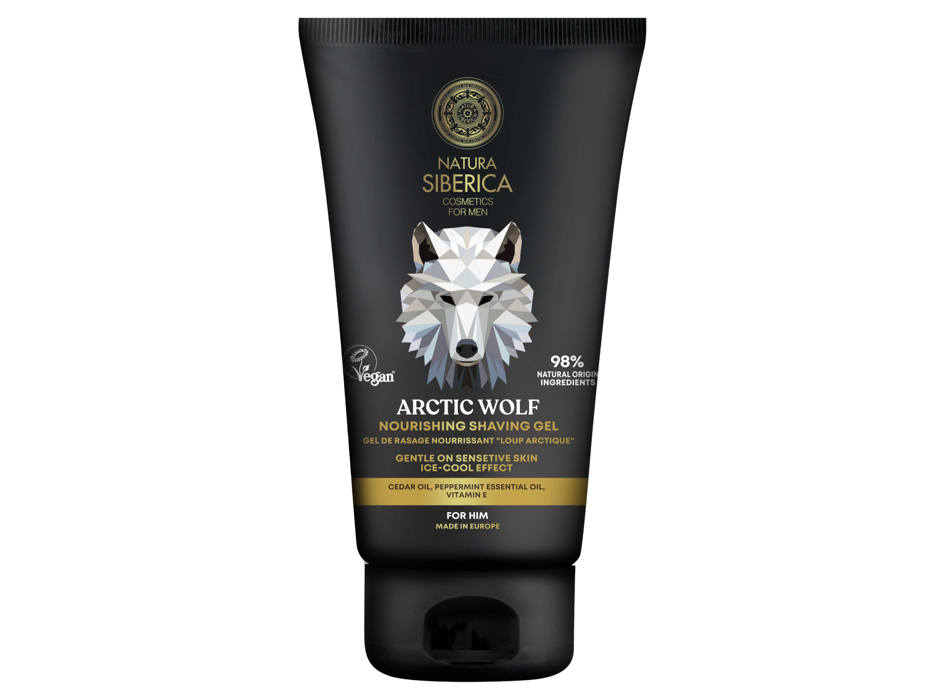 Natura Siberica Men Rasiergel Arktischer Wolf