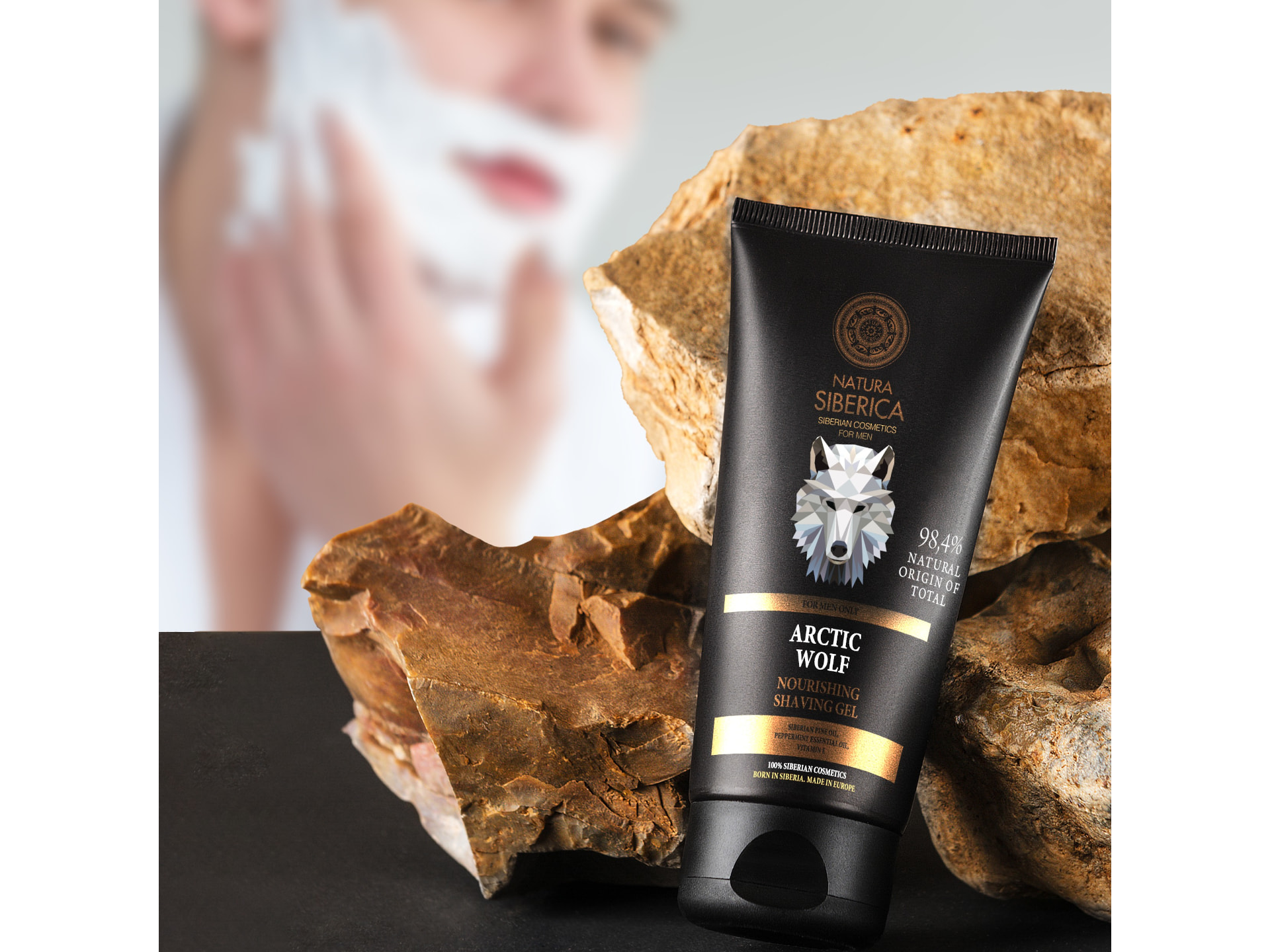 Natura Siberica Men Rasiergel Arktischer Wolf