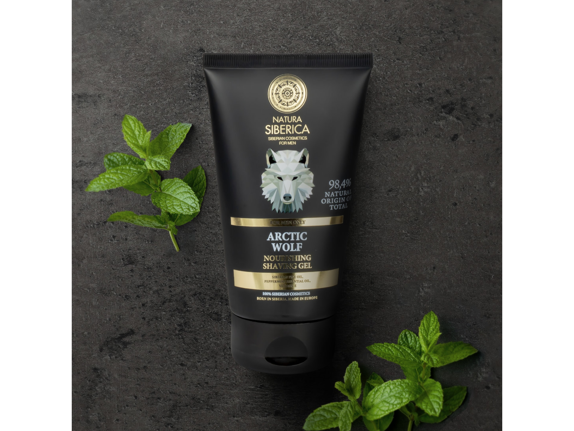 Natura Siberica Men Rasiergel Arktischer Wolf