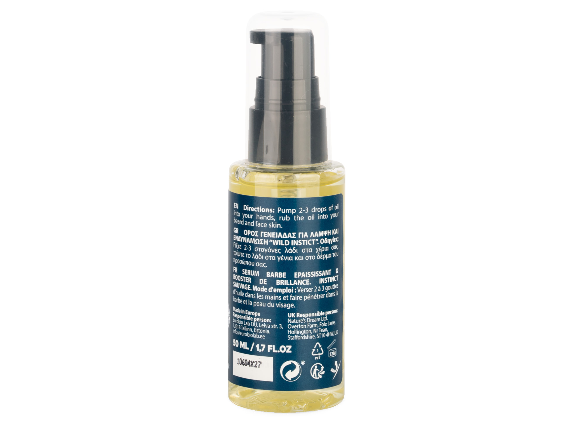 Natura Siberica Men Bartserum Wild Instinct