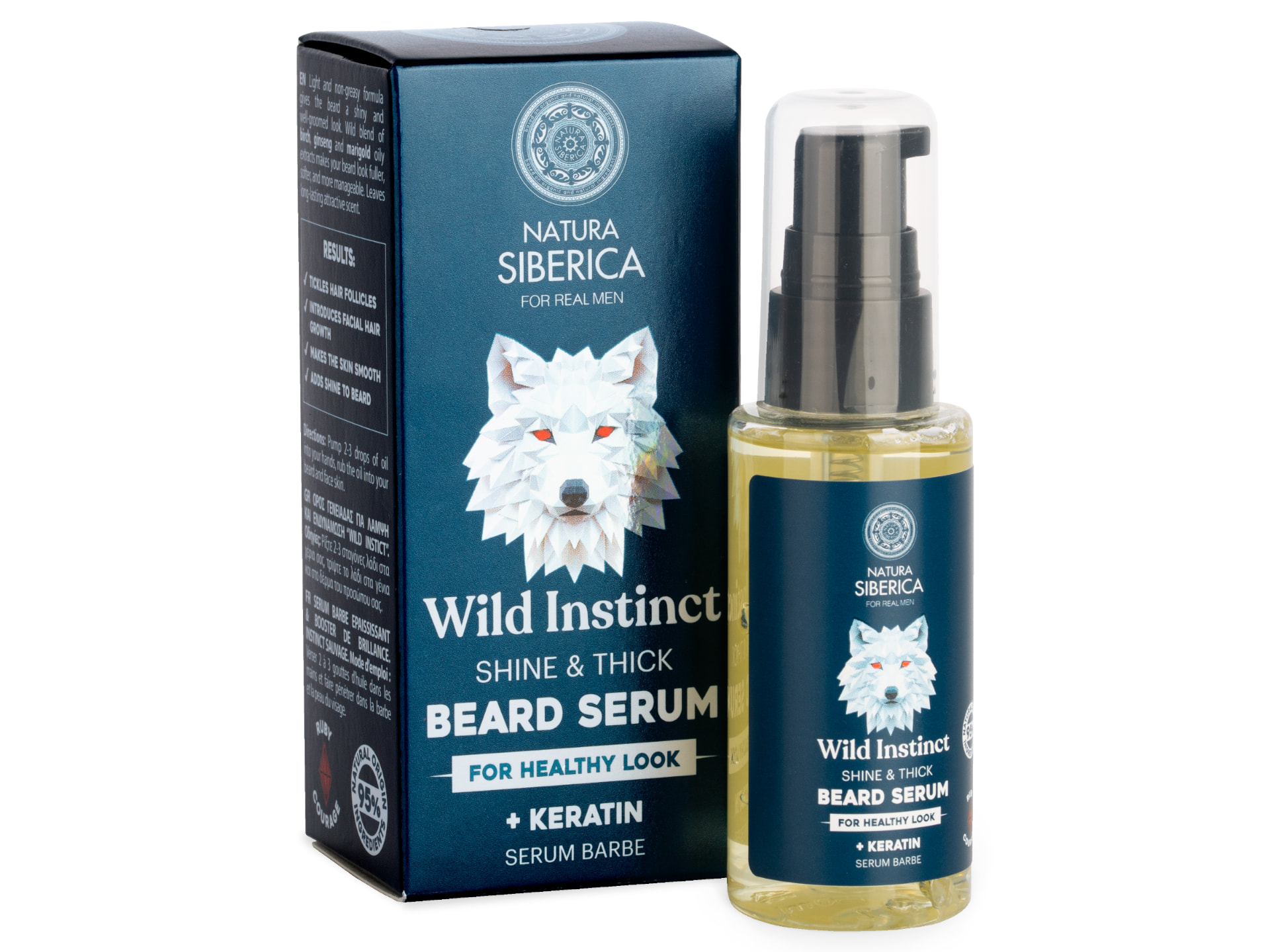 Natura Siberica Men Bartserum Wild Instinct