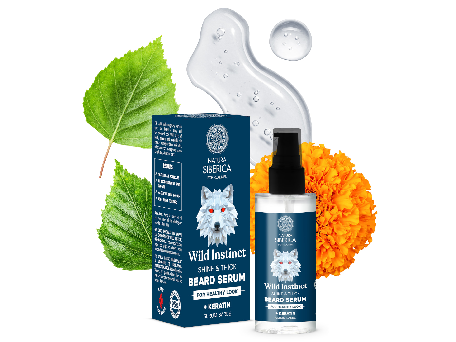 Natura Siberica Men Bartserum Wild Instinct