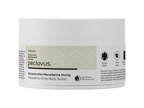 Peclavus Wellness Körperbutter Macadamia Honig
