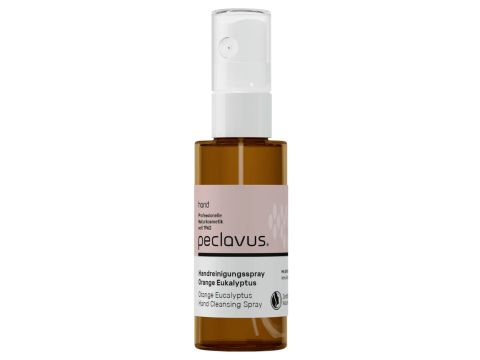 Peclavus Handreinigungsspray Orange Eukalyptus